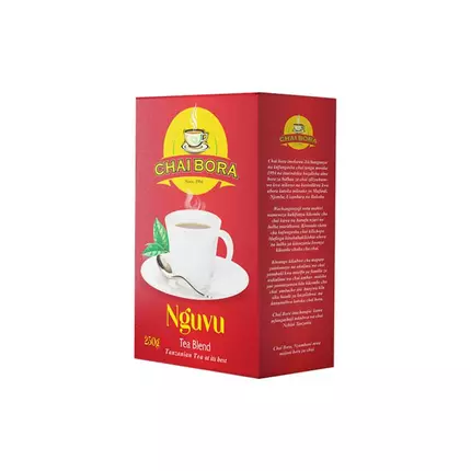 Chai Bora Tea Nguvu Blend 250g, Tagged & Enveloped Tea Bags (Pack of 20pcs) (EX-E)