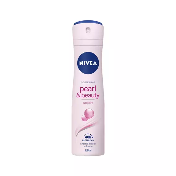 Nivea Deodorant Spray Quick Dry Pearl & Beauty 150ml Pack of 36