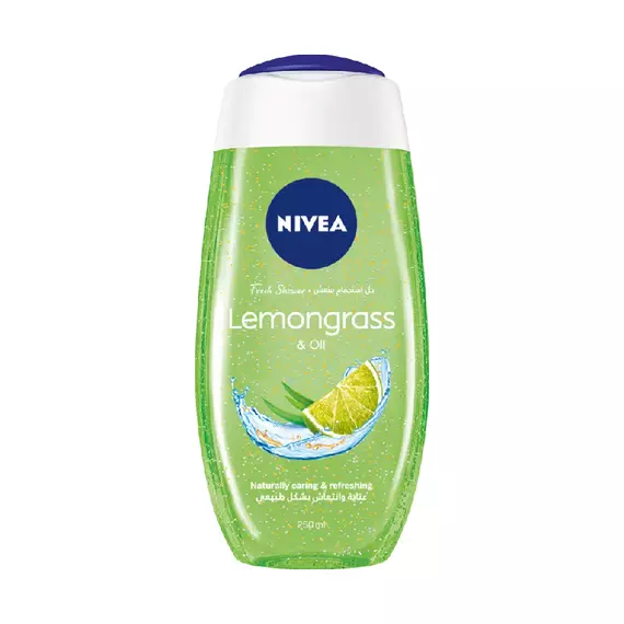 Nivea Shower Gel Lemongrass & Oil 250ml Pack of 6pcs