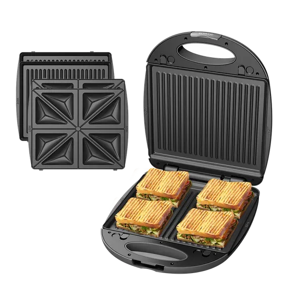 oraimo SmartSandwichMaker Plus 1200W with Detachable Cooking Plates