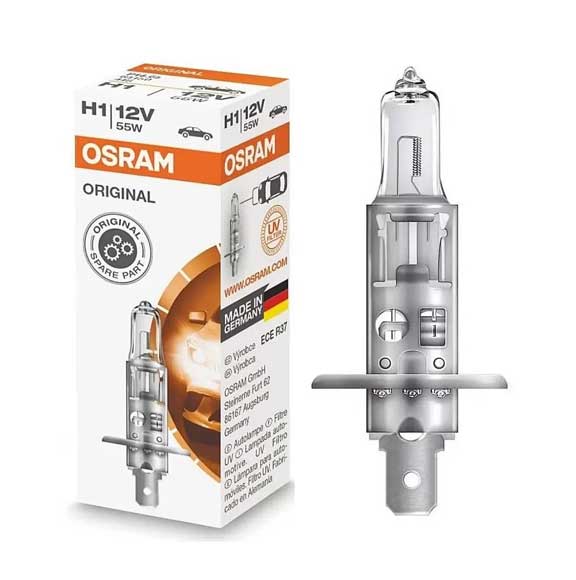 OSRAM ORIGINAL BULB H1 Halogen 12V 55W Spotlight 64150