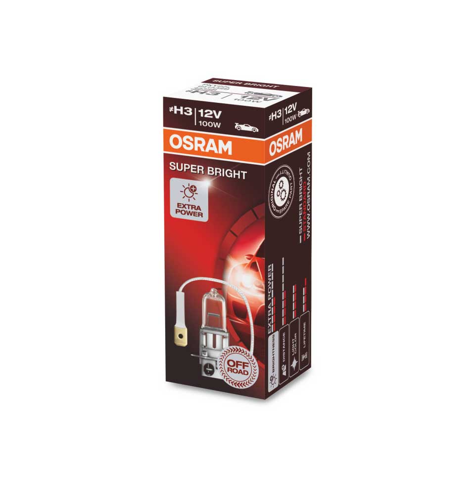 OSRAM BULB 12V 100W H3 64153