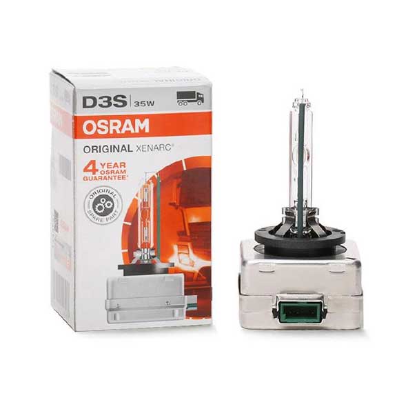 OSRAM XENARC D3S HID Xenon Headlight bulbs (85V, 35W), PK32D-5 66340
