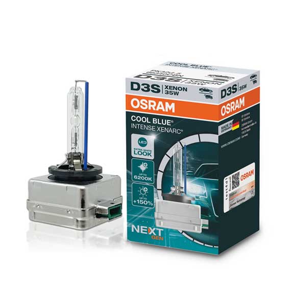 OSRAM ORIGINAL COOL BLUE XENARC BULB D3S (gas discharge tube) 842V 35W Spotlight OSM66340CBN