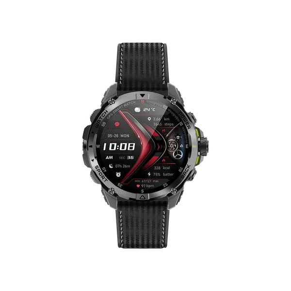 oraimo Watch GT 1.43" AMOLED 3ATM GPS Smart Watch with 2 Replaceable Straps