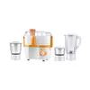 Orient Aisha Plus Juicer Mixer Grinder 1.5L Jar, 0.8L Grinder, 0.3L Grinder 450W 3 Speed Dial with Incher JMAP4503