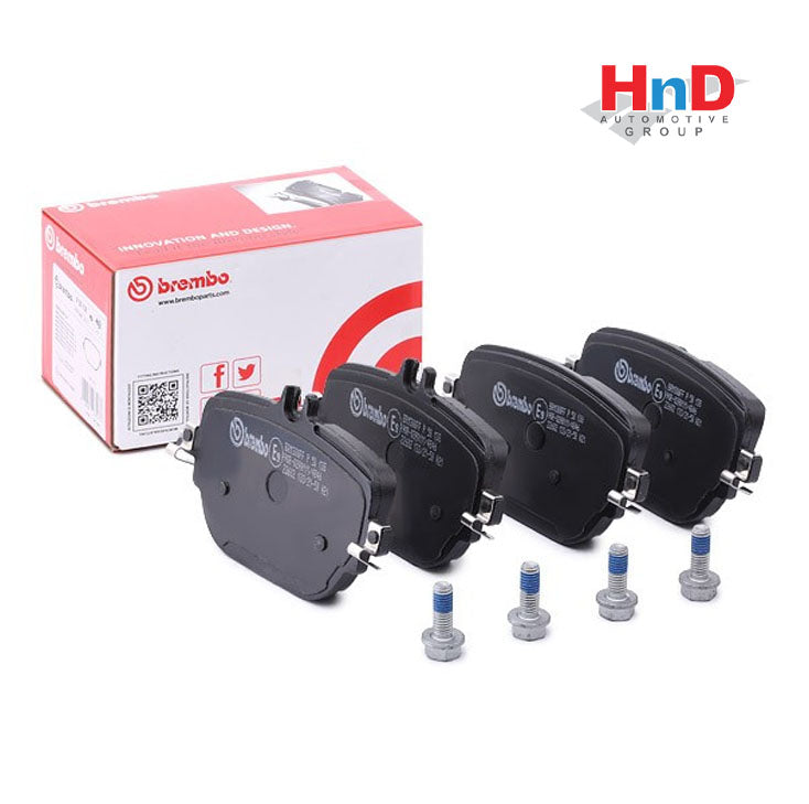 BREMBO P 50 138 Brake pad set RR 0004205602 MERCEDES-BENZ 0004207603