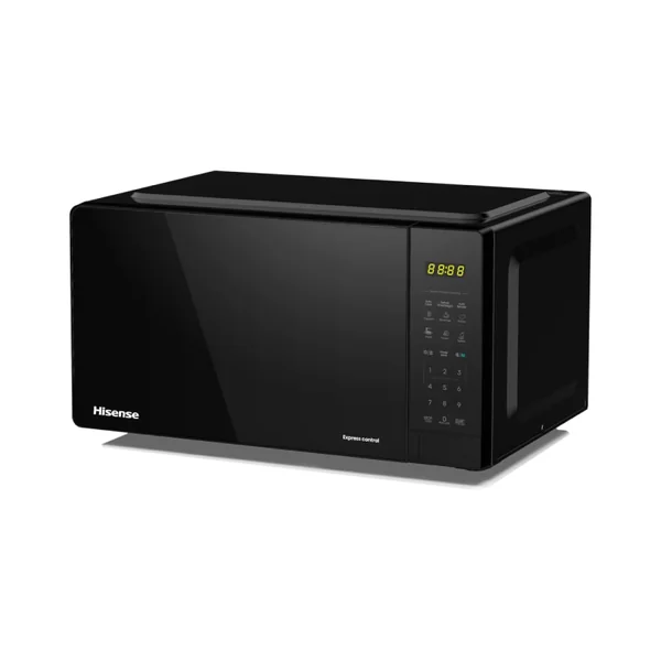 Hisense Digital Microwave Oven 20L 700W with Child Safety Lock, 11 Power Levels, Black H20MOBS15