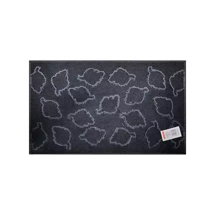 RMH Rubber Pin Mat Leaf 9mm Thickness 45x75cm