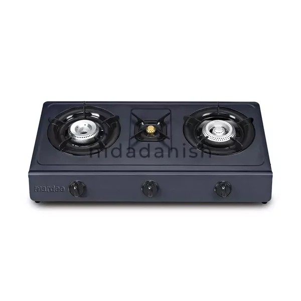 Aardee Gas Stove ARGS-3T 3 Burner Teflon