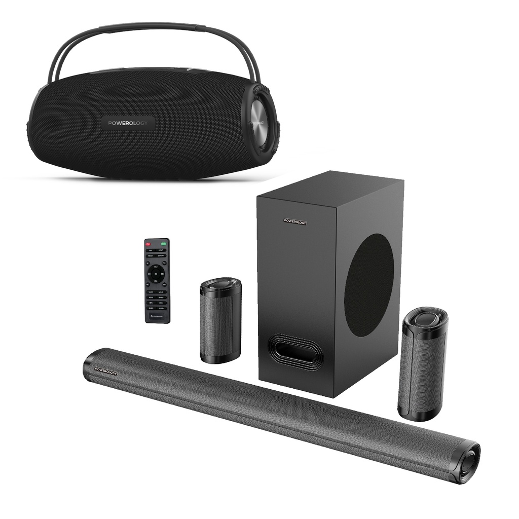 Powerology Bundle Sound Bar Kit