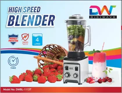Digiwave Commercial Blender 4L 2600W with Timer Function DW-BL1113T