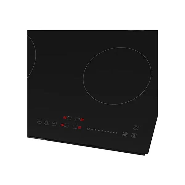 Evvoli Ceramic Hob 4 Burners Soft Touch Control with 9 Stage Power Setting 6600W CH604B