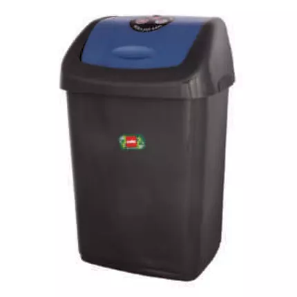 Cello Plastic Dustbin Rectangular Large 53L 440 x 315 x 640mm