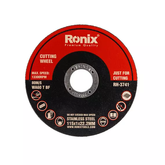Ronix Metal Cutting Disc Inox 115mm RH-3741