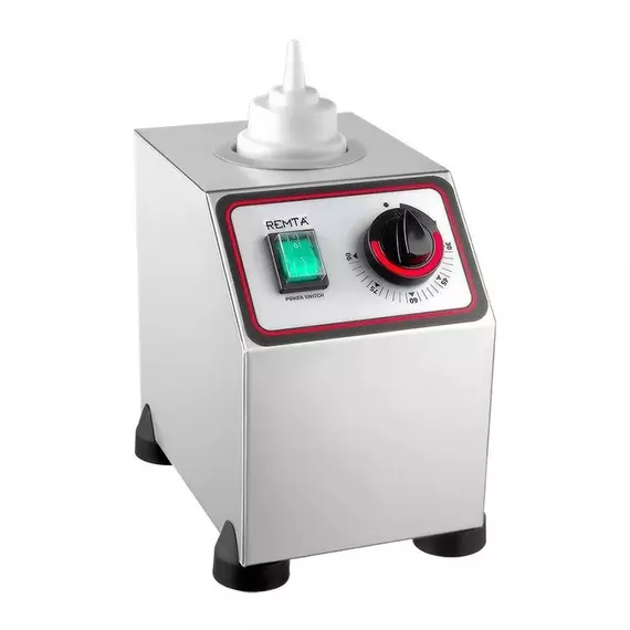 Remta Single Sauce Warmer Electric 100W, Thermostatic Control, Indicator Light, Stainless Steel Body RMT22