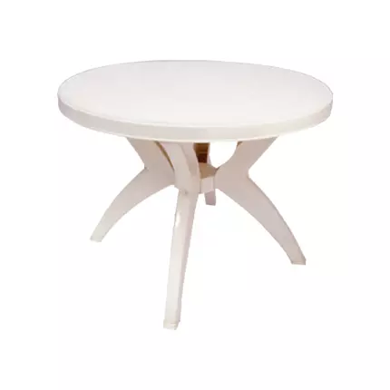 Cello Round Party Table Angular Multi-Color