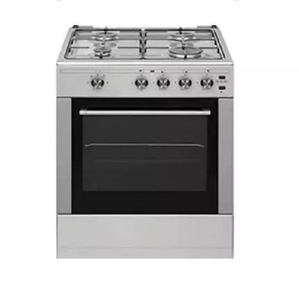Venus Cooker 55 x 50cm 4 Gas Burners with Gas Oven Silver VC5540GSX