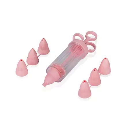 Sunplast Cake Decorator 6pcs Head Icing Set Star SC259