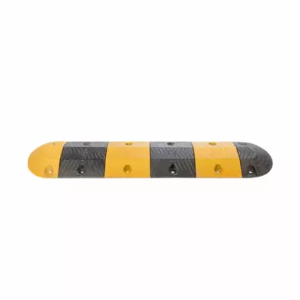 TBP Speed Breaker-Metal 1Mtr(Each 250Mm X 4Pcs 2 Black &2 Yellow) With 8 Nails