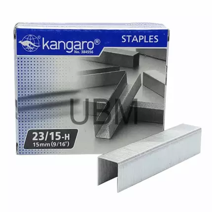 Kangaro Stapler Pin 23/15 HD Pack of 1000 8004
