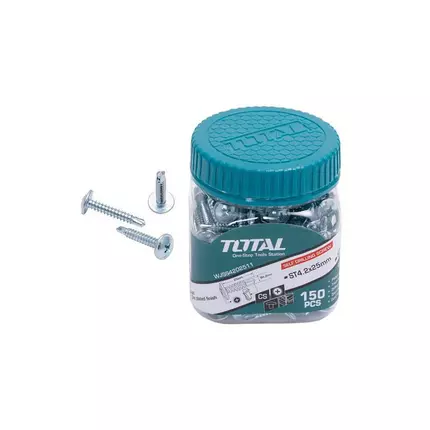 Total Self Drilling Screw 4.2x32mm 120pcs WJSS4203211