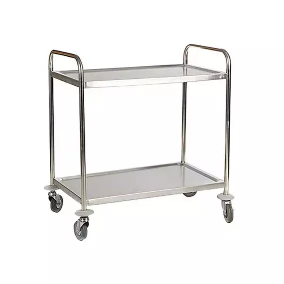 Generic Commercial Food Serving Trolley Stainless Steel