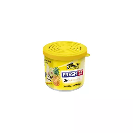 Shield-Auto Fresh 24 Gel Car Air Freshner Vanilla Pineapple 80g SH915
