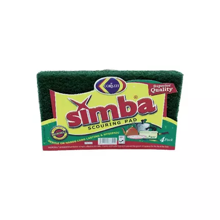 Simba Scouring Pads Economy 4pcs Pack of 48