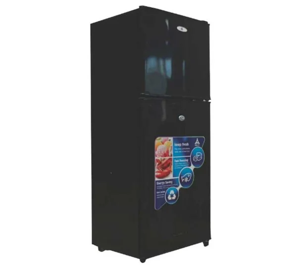 Delta Refrigerator Double Door 112L Defrost Black - DRF-110.BK