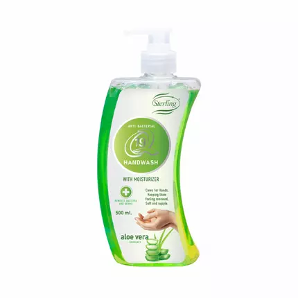 Sterling Q19 Hand Wash Anti-Bacterial with Moisturizer 500ml Pack of 16pcs