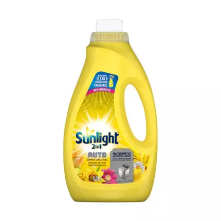 Sunlight Machine Wash 2in1 Auto Liquid 1.5L Summer Sensations