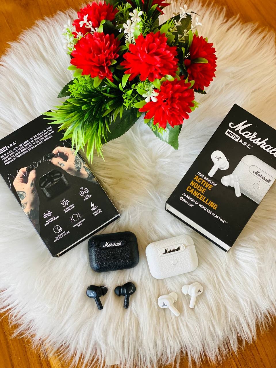 Marshall Motif with Active Noise Cancellation