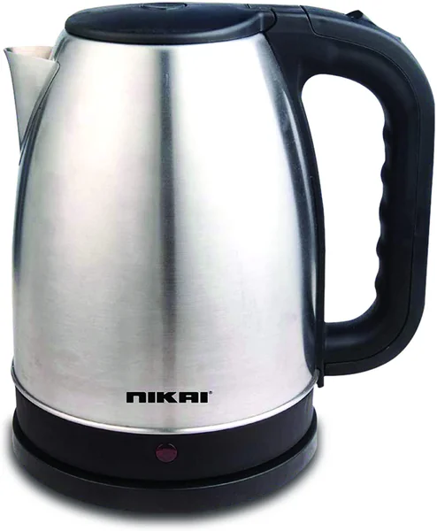 Nikai 1.7 L Stainless Steel Kettle, Silver - NK420A
