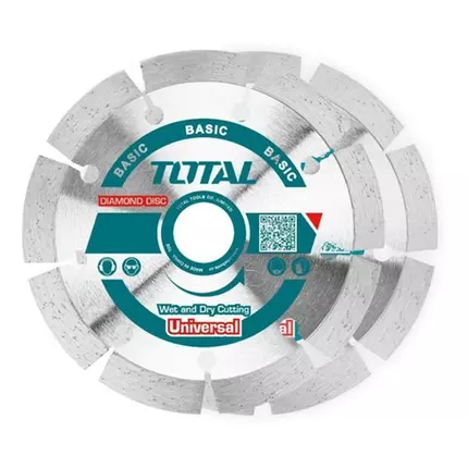 Total Wet Diamond Cutting Disc 4½" 2pcs TAC21111532
