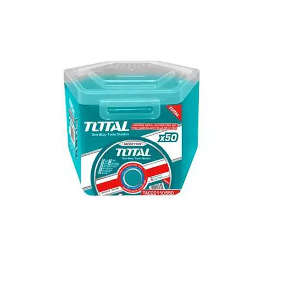 Total Stainless Steel Cutting Disc 4" for Metal 50pcs TAC22110550