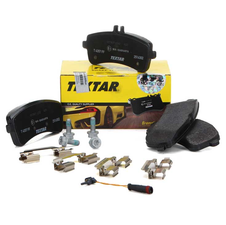TEXTAR (2516302) BRAKE PAD SET REAR DB For MERCEDES BENZ W217 W222 0074200220