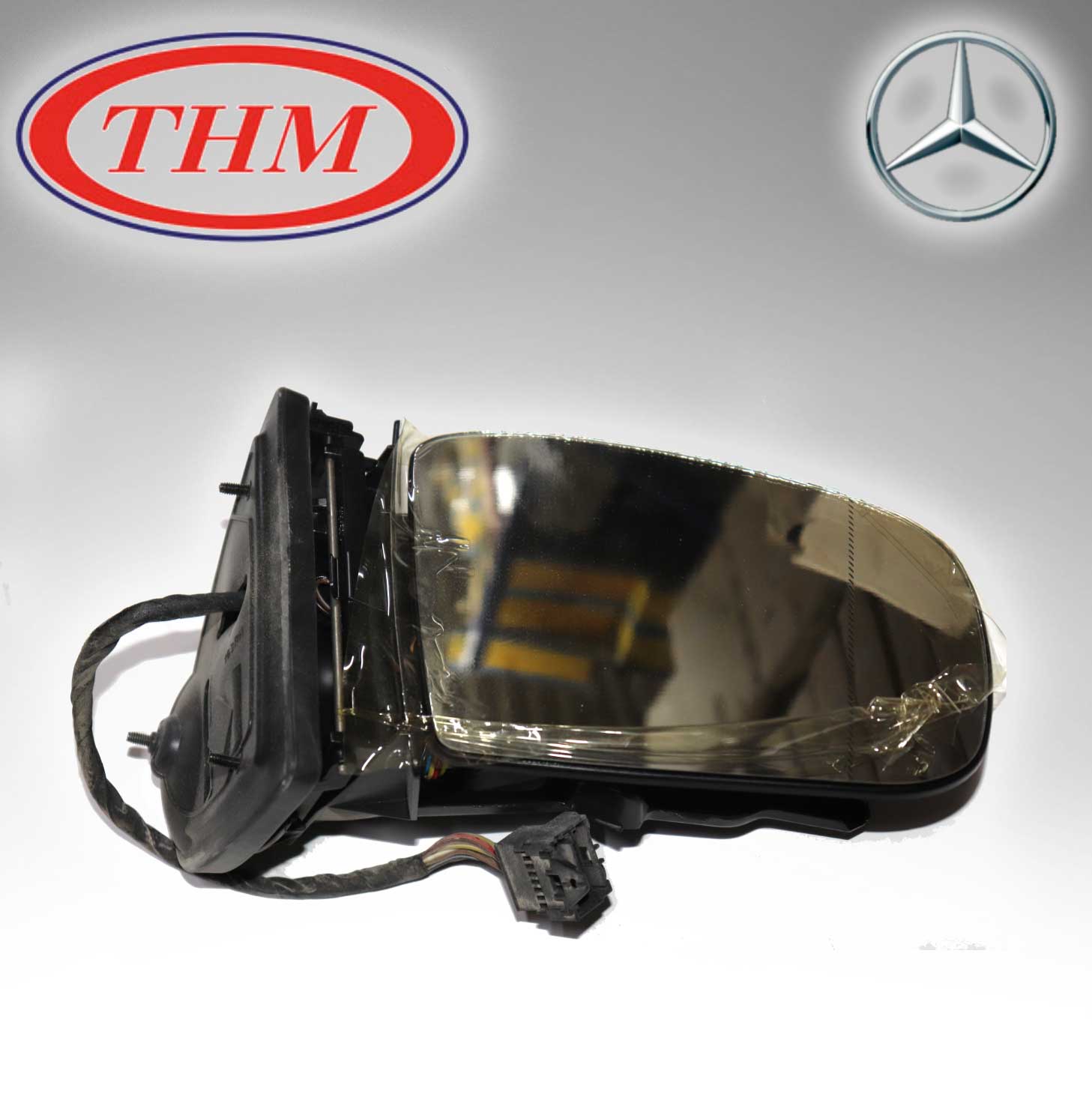 THM TH-163EBL (Taiwan) MIRROR ELEC HEAT FOLD W/O COVR 9 PIN. (1638101593 + 1638102319) For Mercedes Benz
