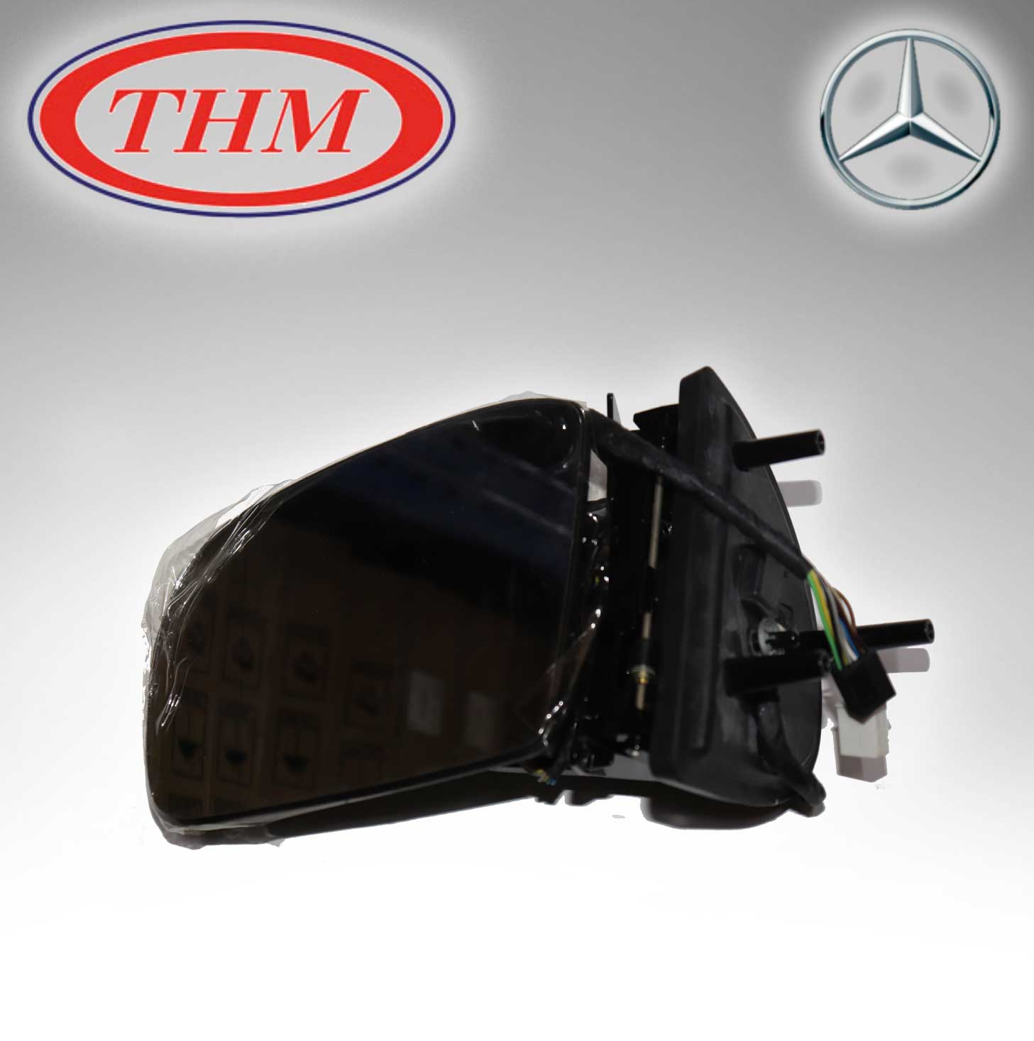 THM TH-164MEBL (Taiwan) SIDE MIRROR LH For Mercedes Benz W164 05 1648101193 + 1648100919