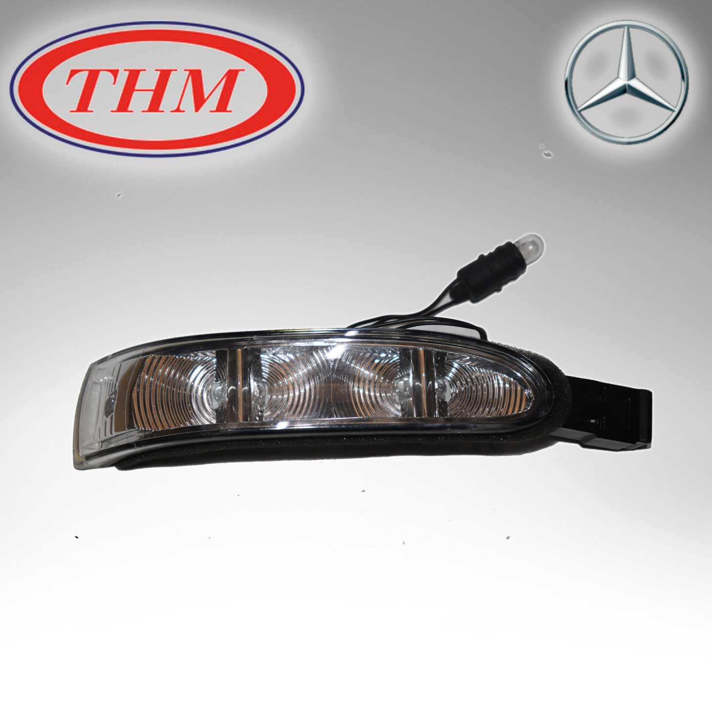 THM TH-164MR (Taiwan) LAMP ONLY FOR SIDE MIRROR RH W164 05 For Mercedes Benz 1648200621