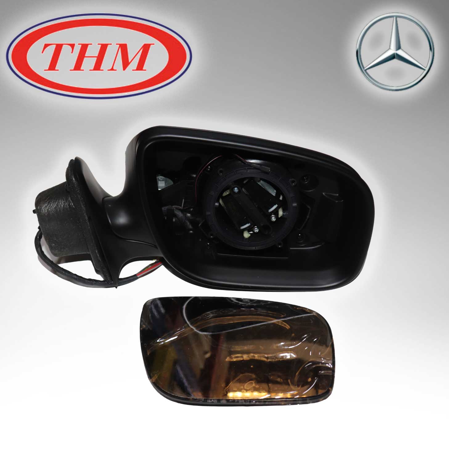 THM TH-201MER (Taiwan) SIDE MIRROR ASSY, #11PINS RIGHT HAND For Mercedes Benz W211 TH-201MER 2118101476 + 2118110421 + 2118100215 + 2118101021 + 2118100846 + 2198200621