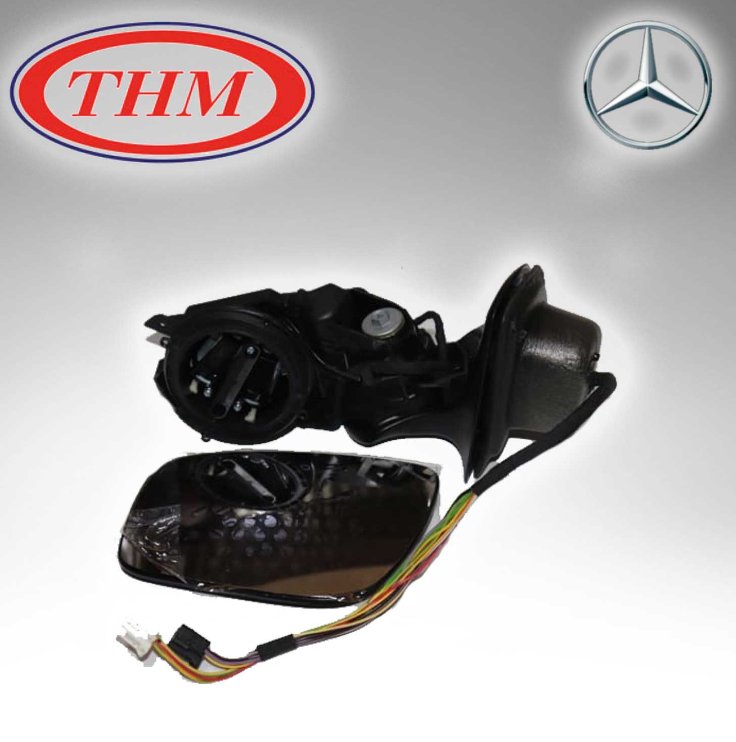 THM TH-201MBTR (Taiwan) SIDE MIRROR, #13PINS RH For Mercedes Benz W211 2118101676 + 2118110421 + 2118100215 + 2118101021