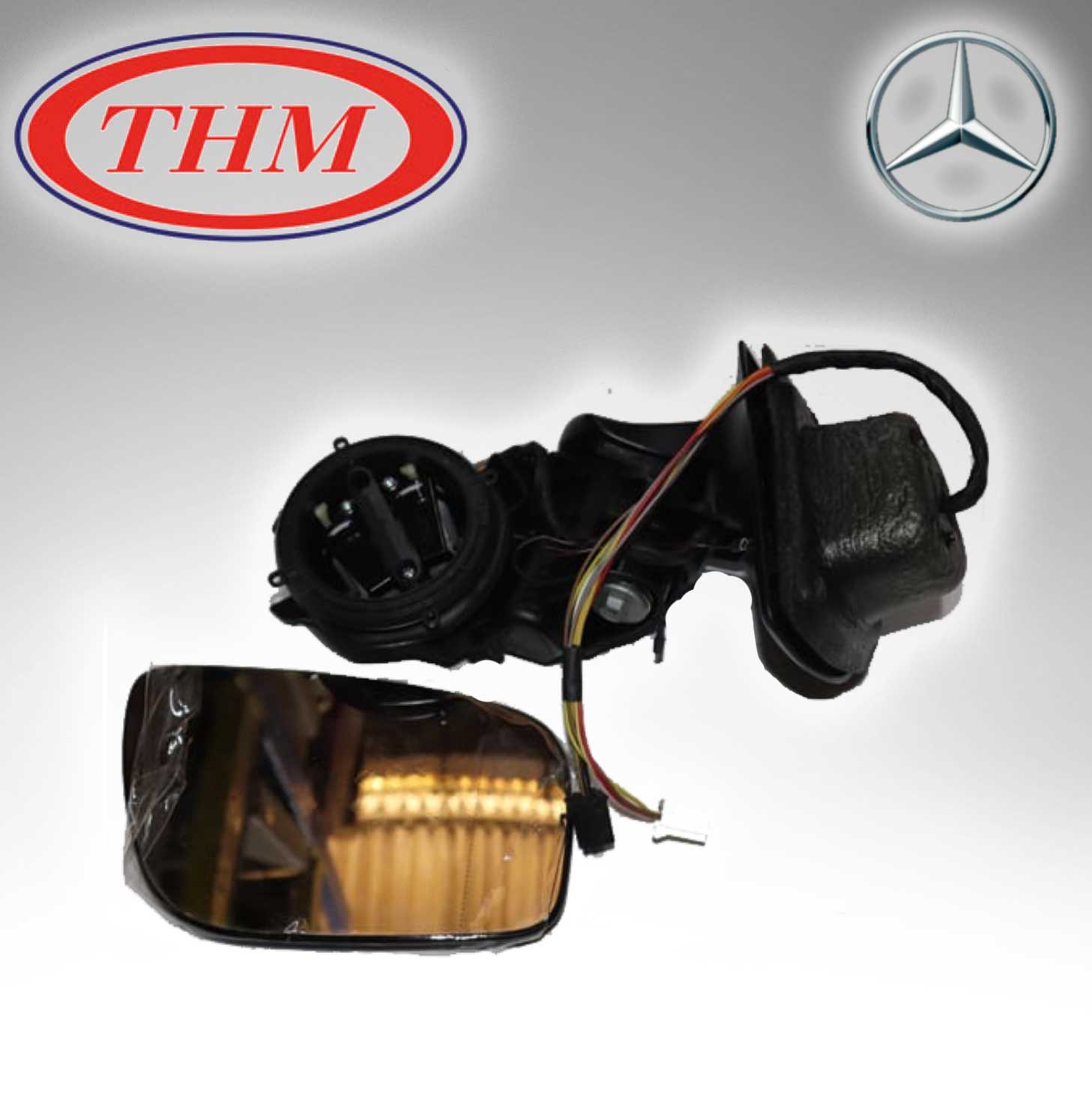 THM TH-201METL (Taiwan) SIDE MIRROR, #11PINS LH For Mercedes Benz W211 2118101376 + 2118110321 + 2118100115 + 2118100921