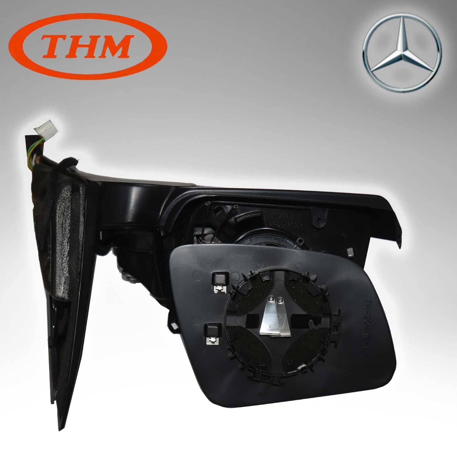 THM TH-204EBTL (Taiwan) SIDE MIRROR, 9PINS LEFT HAND For 2048100376 + 2048110507 + 2048100921