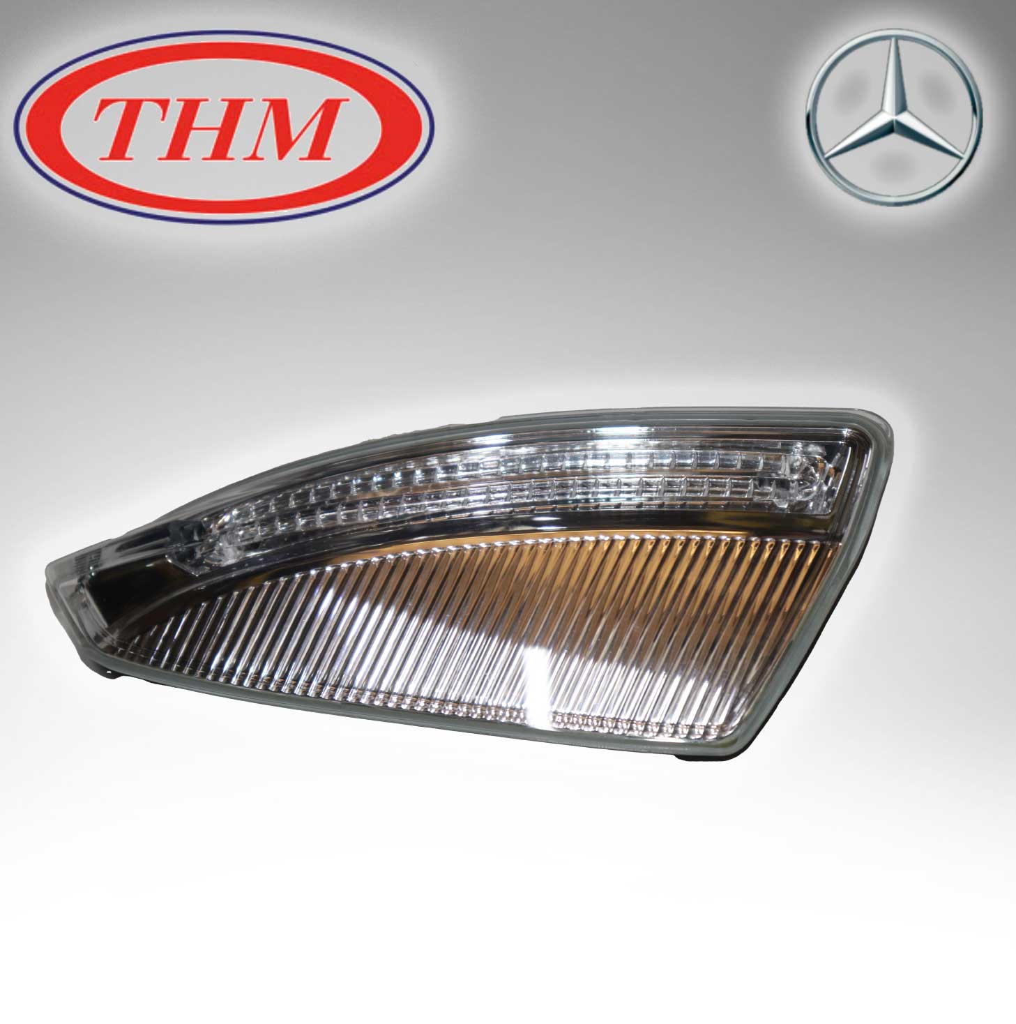 MERCEDES BENZ W204 GLASS W/BASE, HEATED LEFT HAND TH-7204AGHL - 2128100121