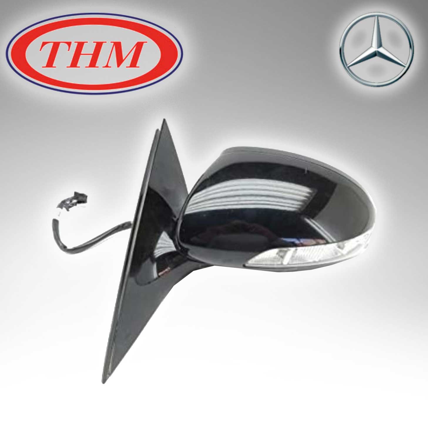 THM TH-221MBTL (Taiwan) SIDE MIRROR COMP. W/O COV. MEMORY For Mercedes Benz 2218100576 + 2218100121 + 2218100115