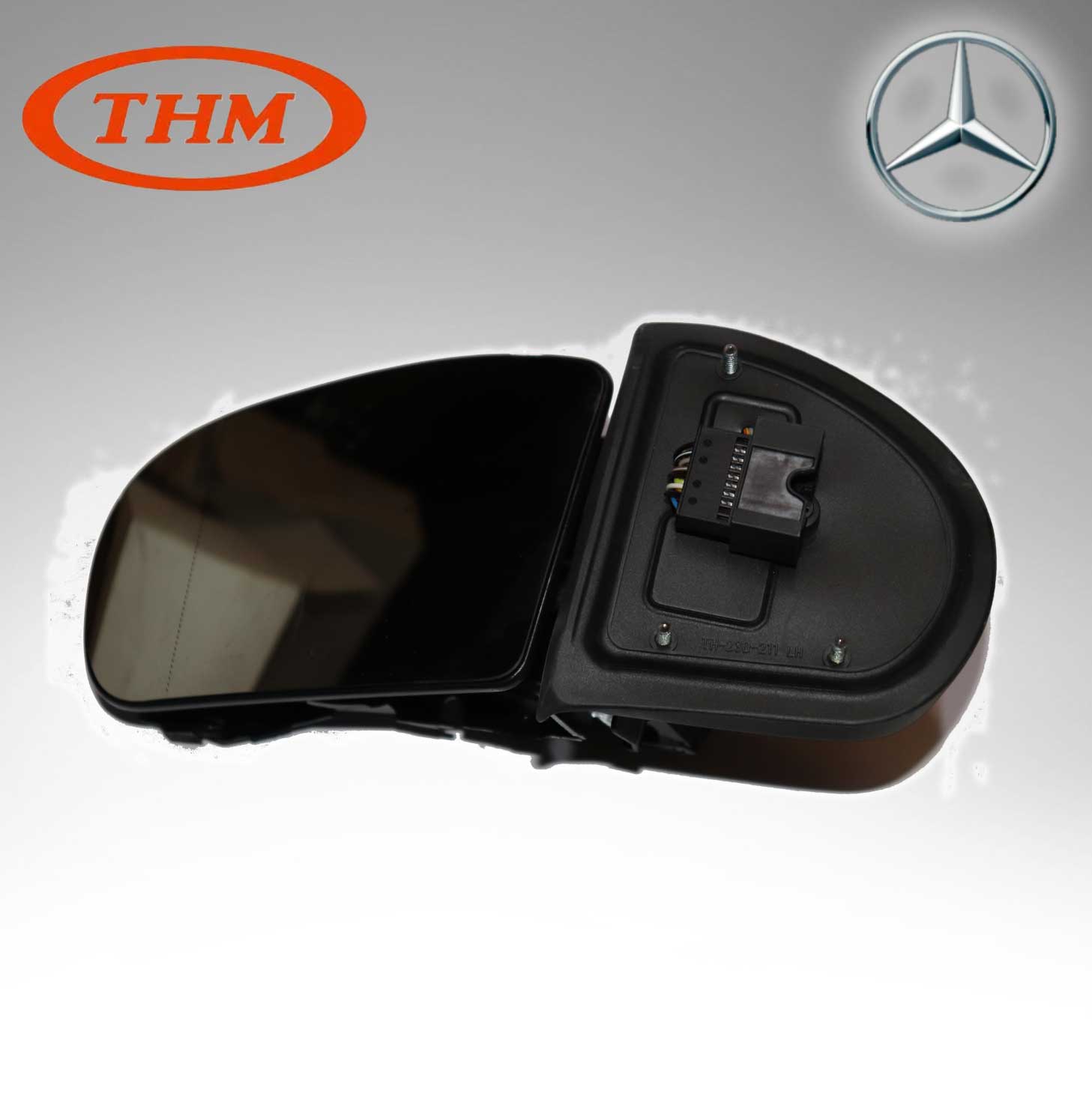 THM TH-230-3176LH (Taiwan) MIRROR ELEC, HEAT, FOLD, MEMO 13 PIN For Mercedes Benz 2038103176 + 2038100121
