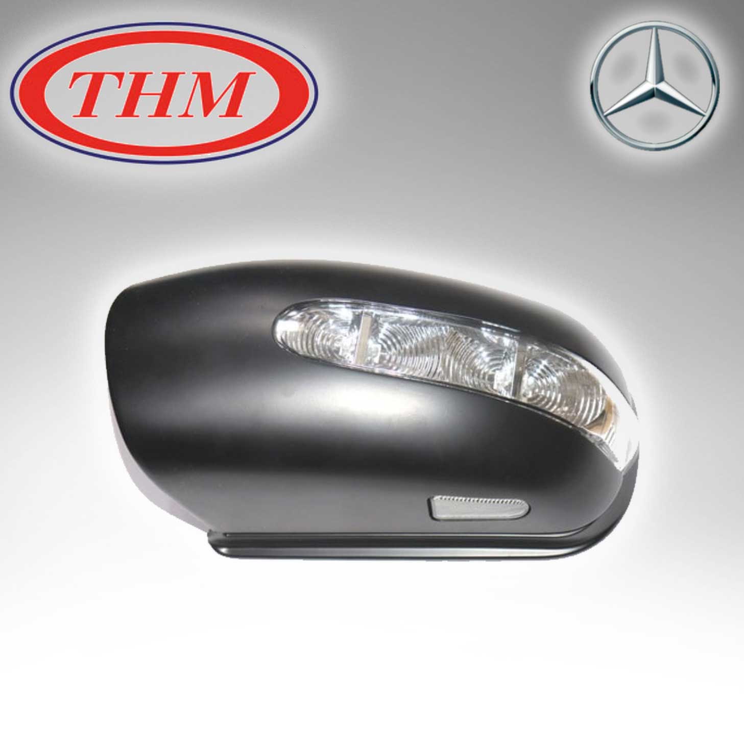 THM TH-230-5976R (Taiwan) MIRROR MEMORY, W/O FOLD, ELEC, HEAT For Mercedes Benz 2038106076 (2038105076) + 2038100221