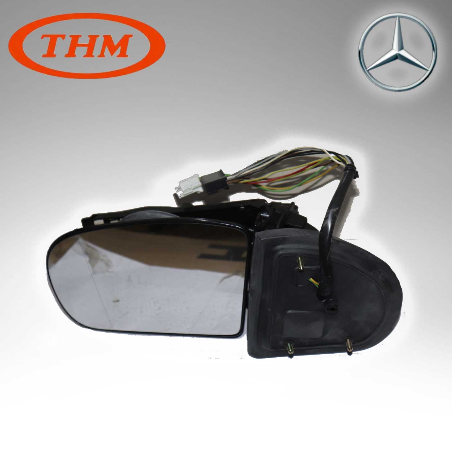 THM TH-230-7176L (Taiwan) SIDE MIRROR, 13PINS, WIRE CONN For MERCEDES BENZ W203 2038107176 + 2038100121