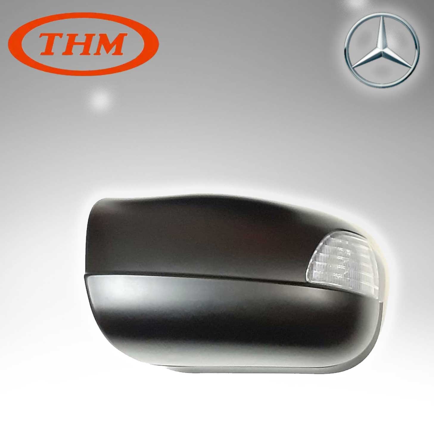 THM TH-300HSR (Taiwan) MIRROR COVER W / LAMP RH For Mercedes Benz W210 W202 2108100264